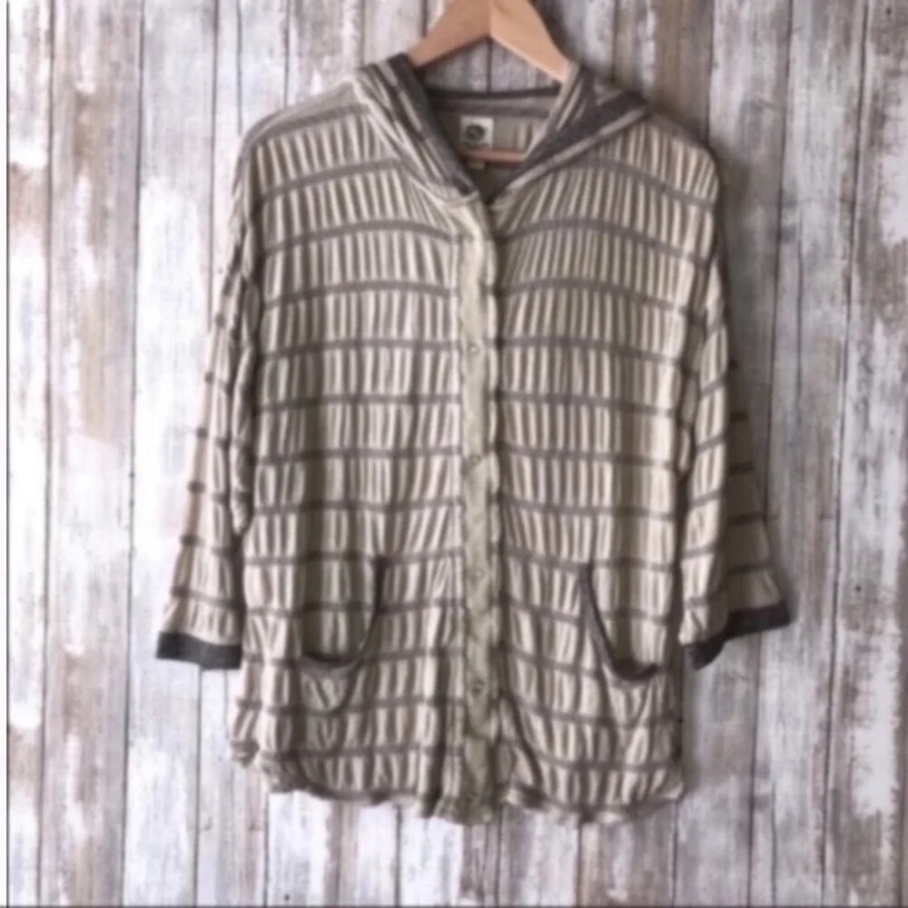 Anthropologie Tiny Banded Cirrus Hoodie - Picture 2 of 7